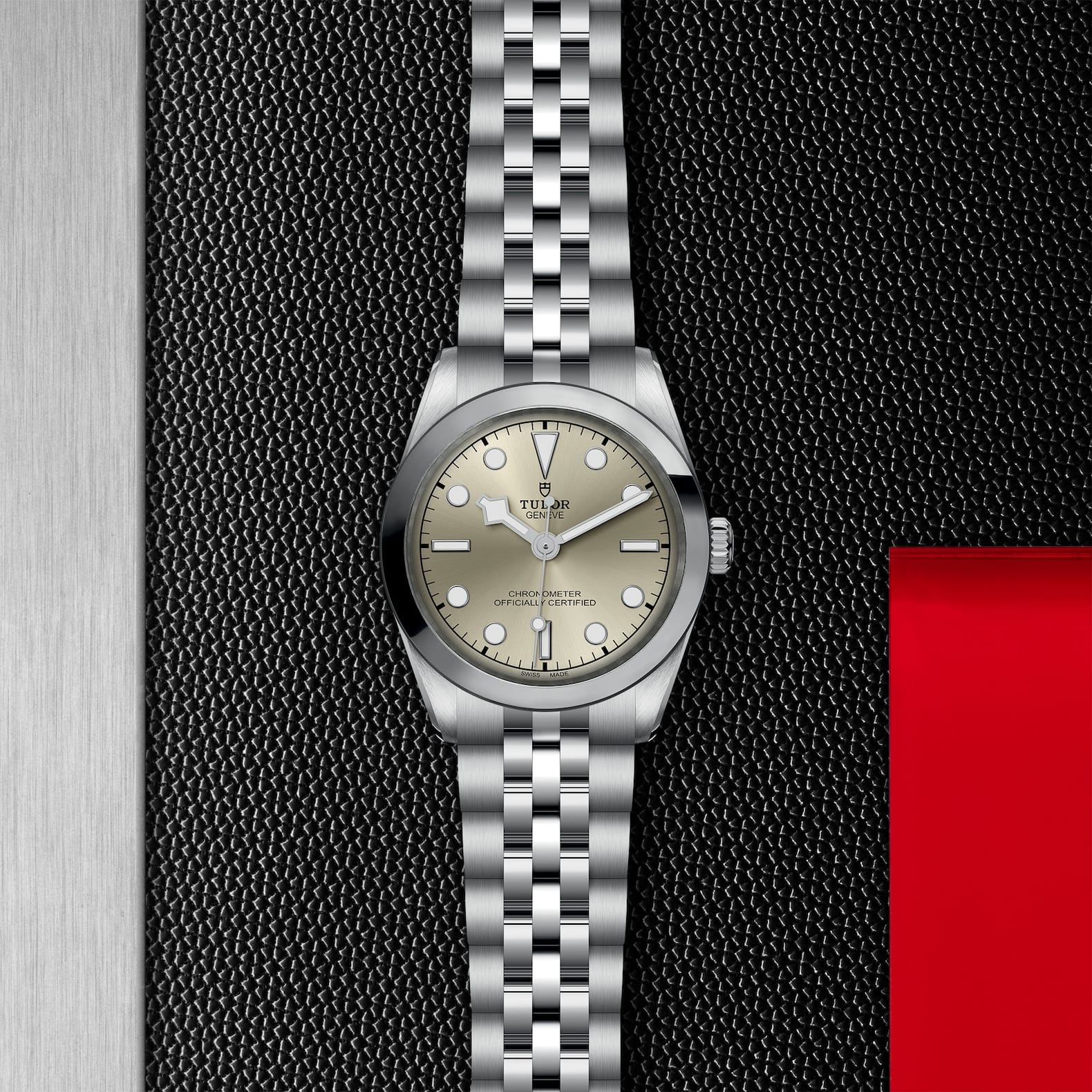 TUDOR Black Bay 31 Boîtier en acier 31 mm Bracelet en acier Cadran champagne clair – Image 4