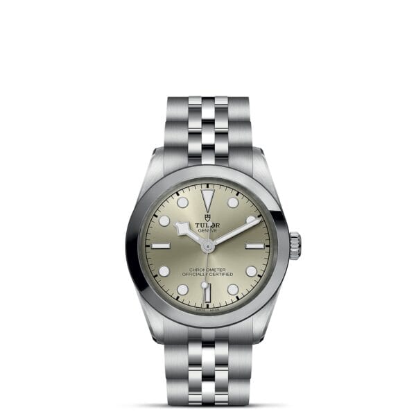 TUDOR Black Bay 31 Boîtier en acier 31 mm Bracelet en acier Cadran champagne clair