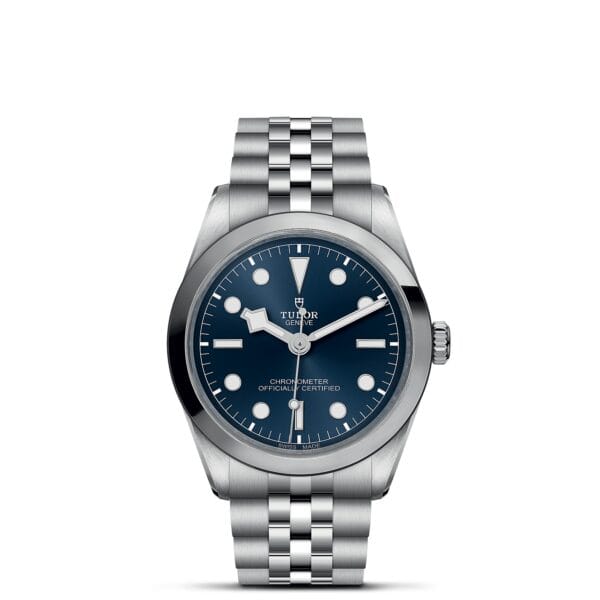 TUDOR Black Bay 36 Boîtier en acier 36 mm Bracelet en acier Cadran bleu