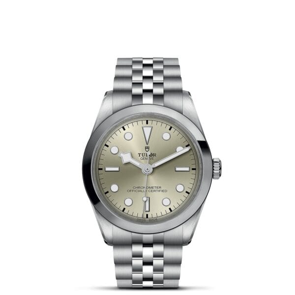 TUDOR Black Bay 36 Boîtier en acier 36 mm Bracelet en acier Cadran champagne clair