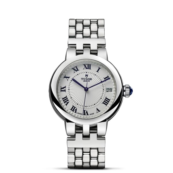 TUDOR Clair de Rose Boîtier en acier 34 mm Bracelet en acier Cadran Opalin